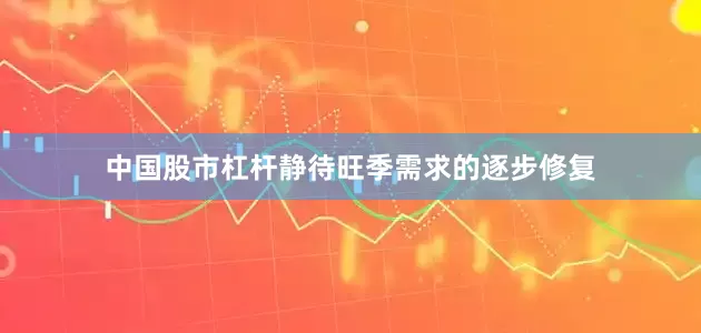 中国股市杠杆静待旺季需求的逐步修复